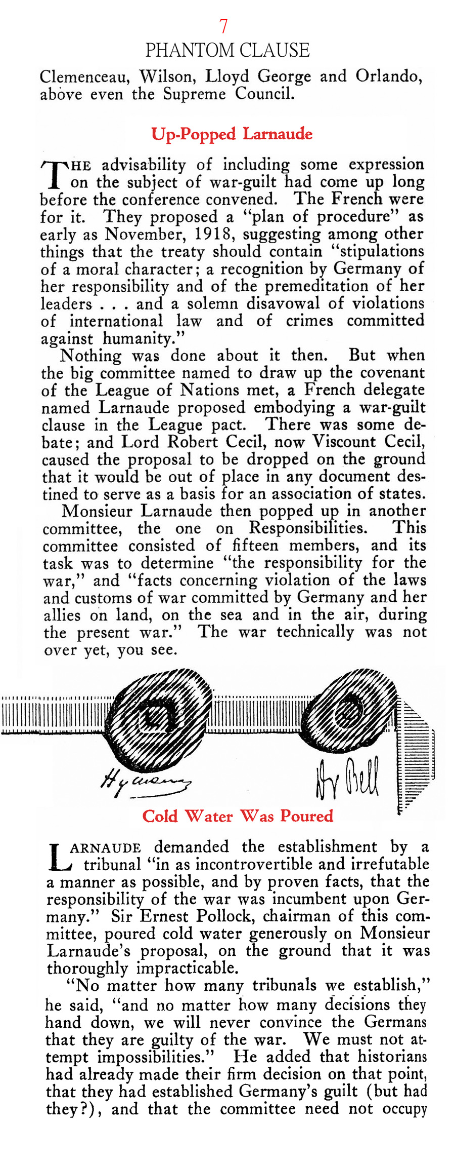 The Mistranslated Clause (New Outlook Magazine, 1935)