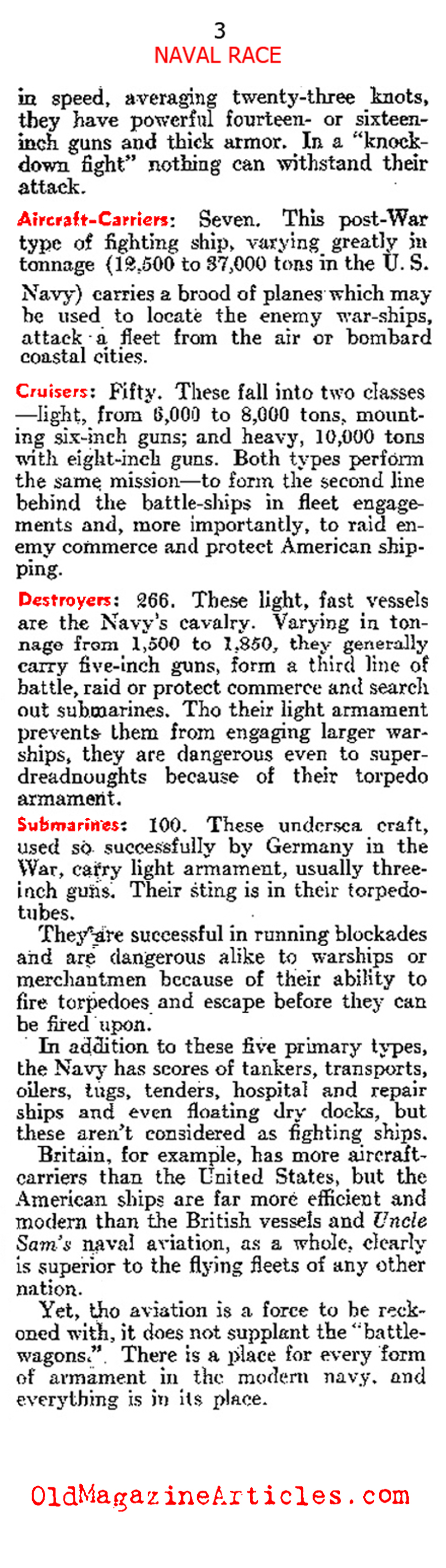 The World Navies Expand (The Literary Digest, 1937)