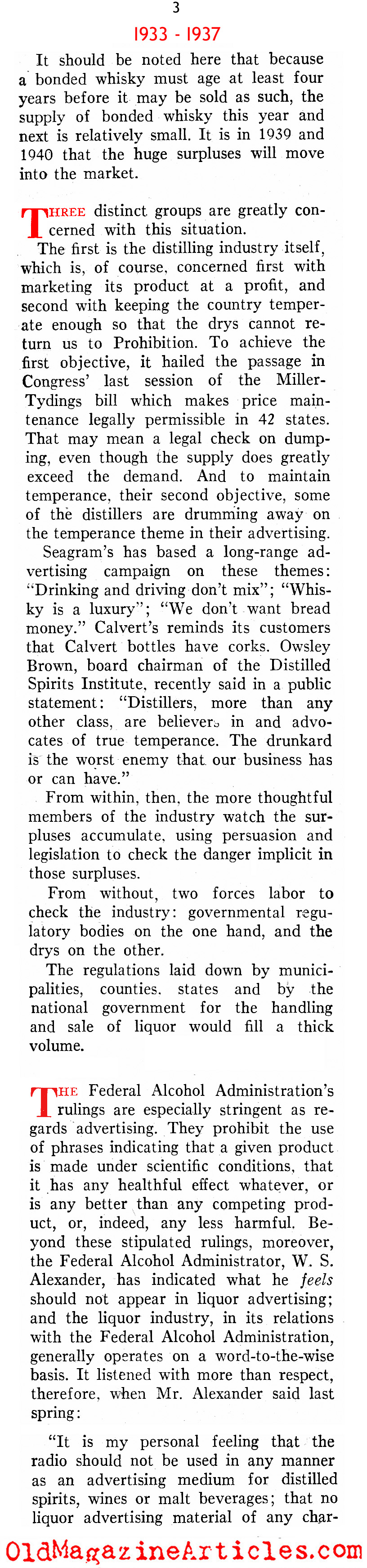 Repeal + Four Years (Literary Digest, 1937)
