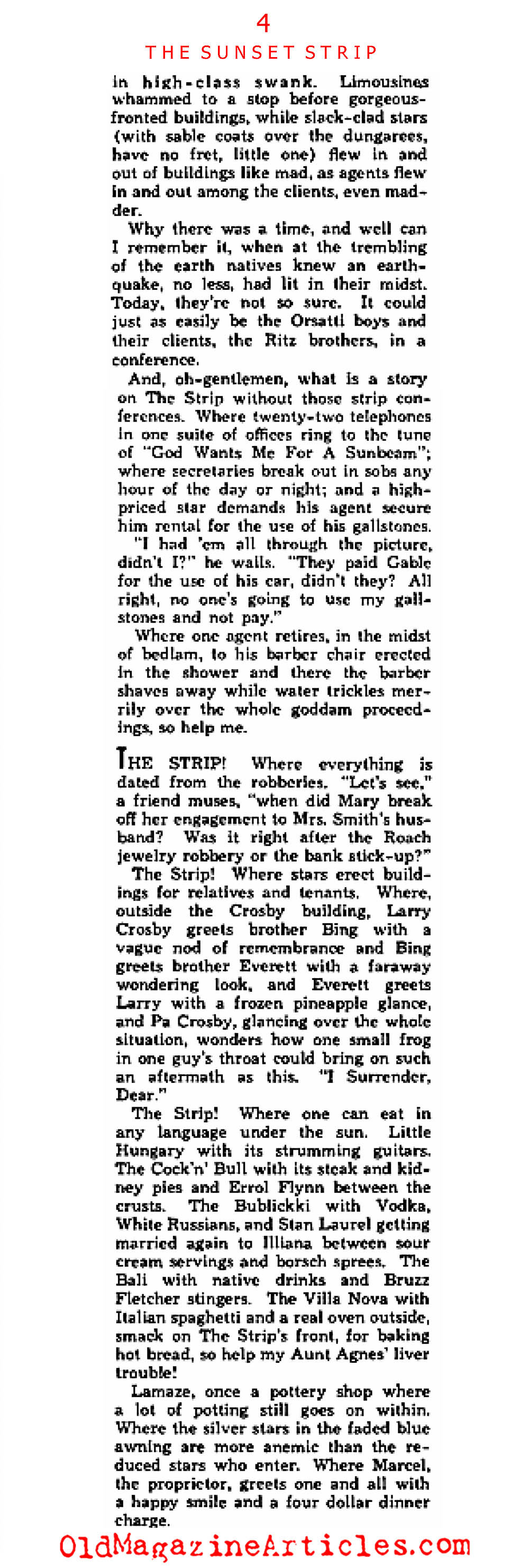 Where the Stars Shopped... (Photoplay Magazine, 1938)