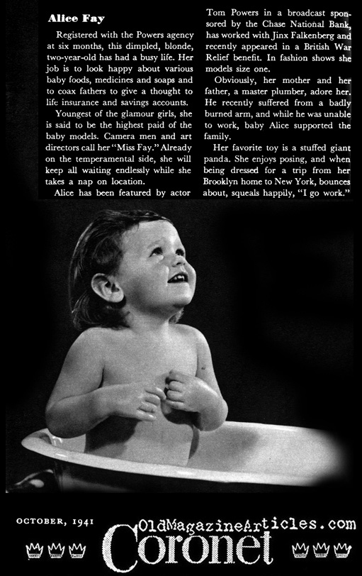 Model Children (Coronet Magazine, 1941)