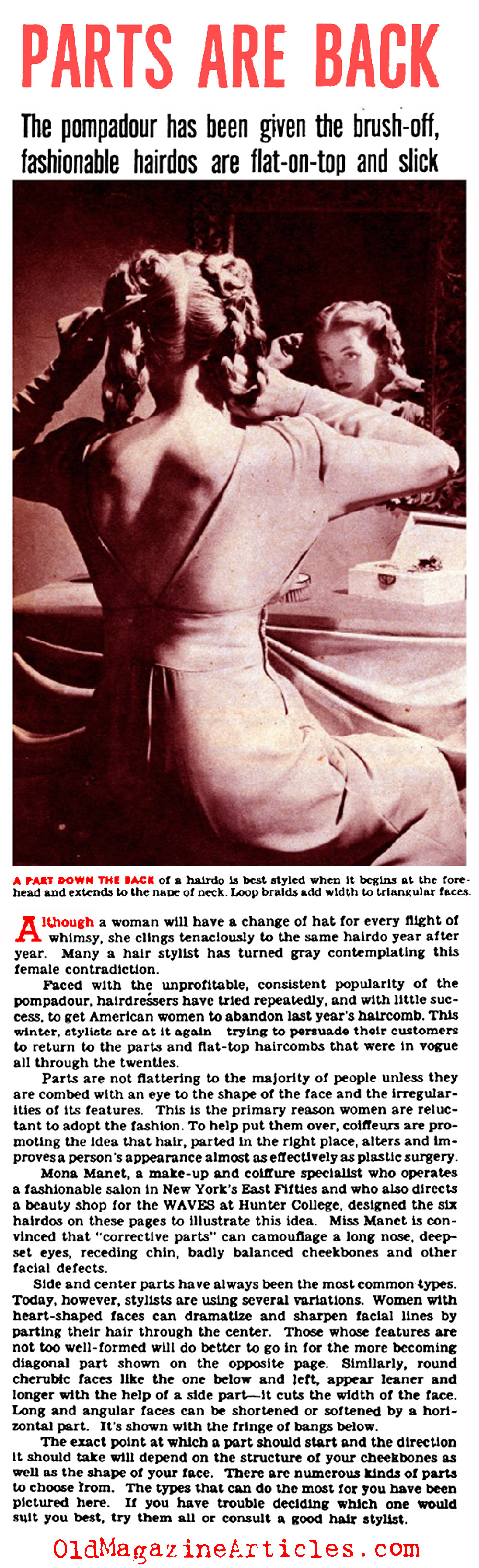 Goodbye to the Pompadour (Click Magazine, 1944)