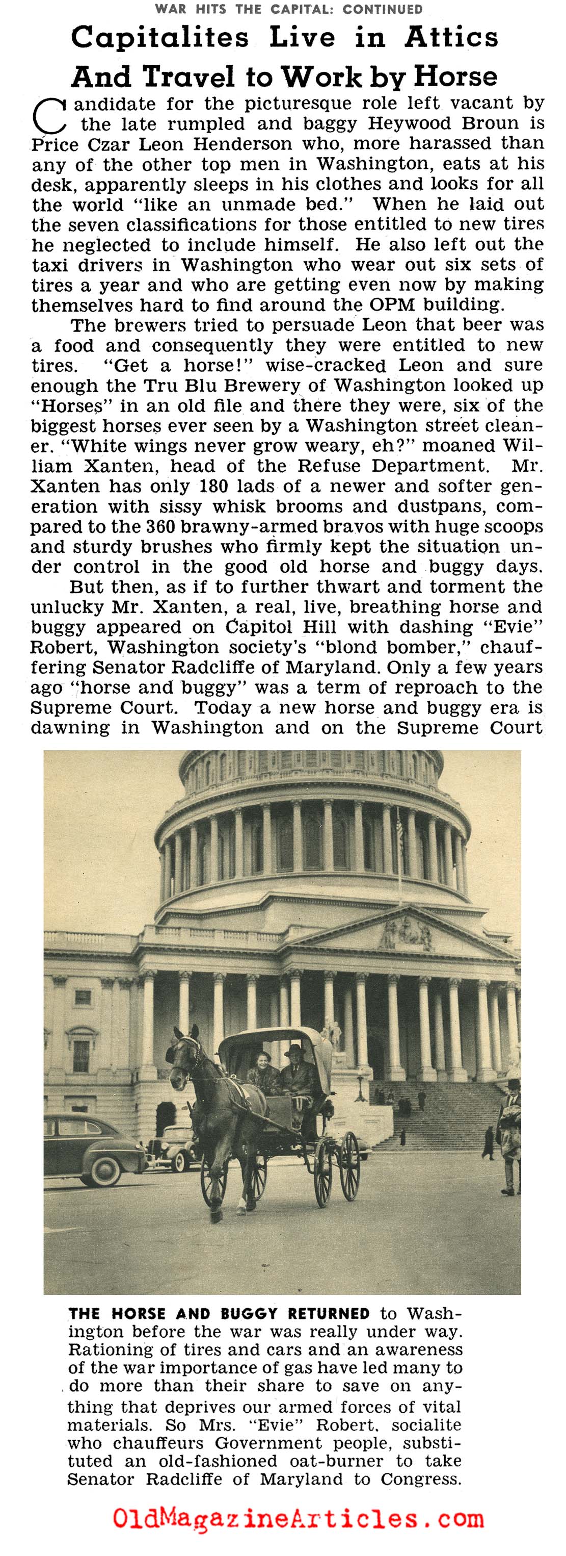 Washington, D.C. pt. II (Click Magazine, 1942)