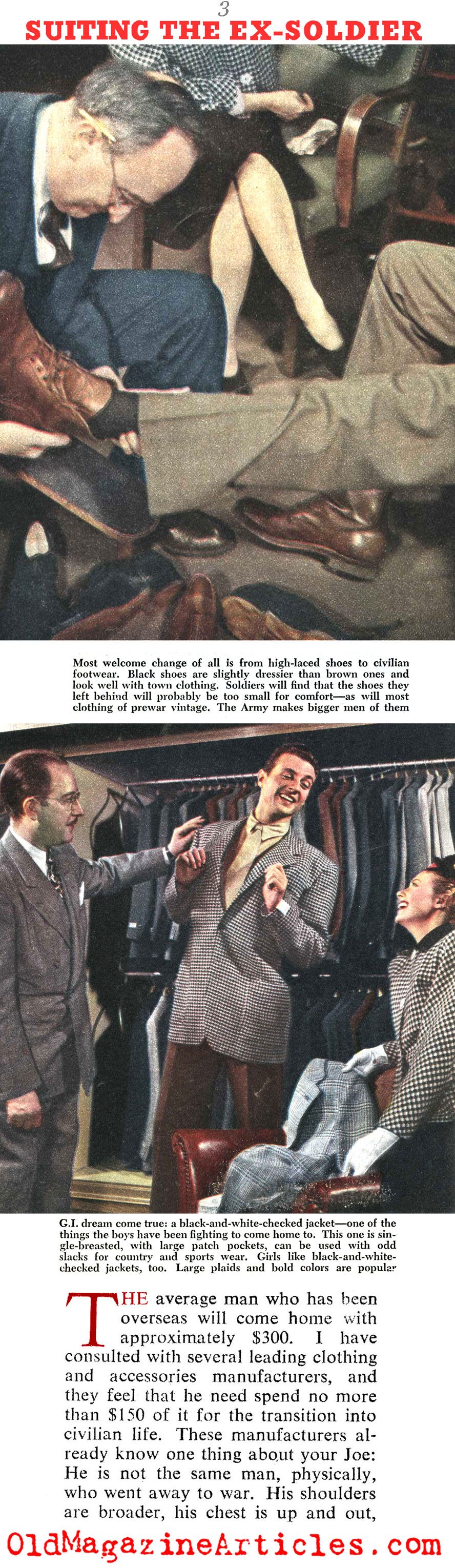 The Ex-Soldier-Goes Shopping (Collier's Magazine, 1945)