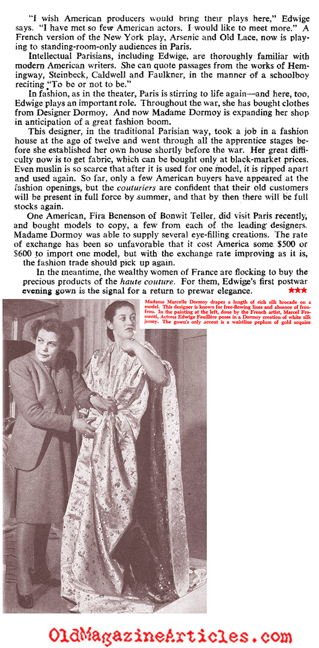 Paris Is Back! (Collier's Magazine, 1946)