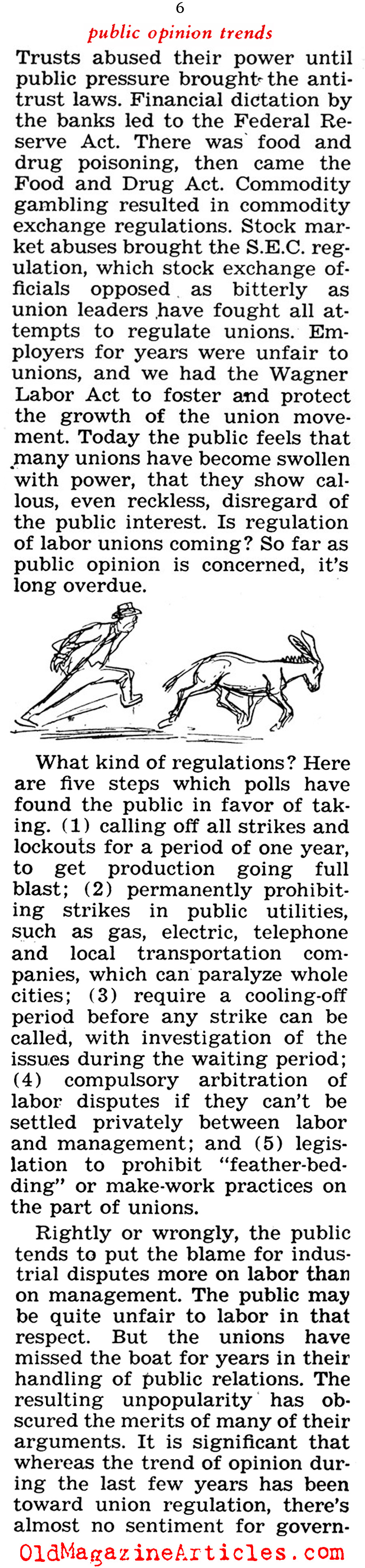 The Cold War and Public Opinion ('47 Magazine, 1947)