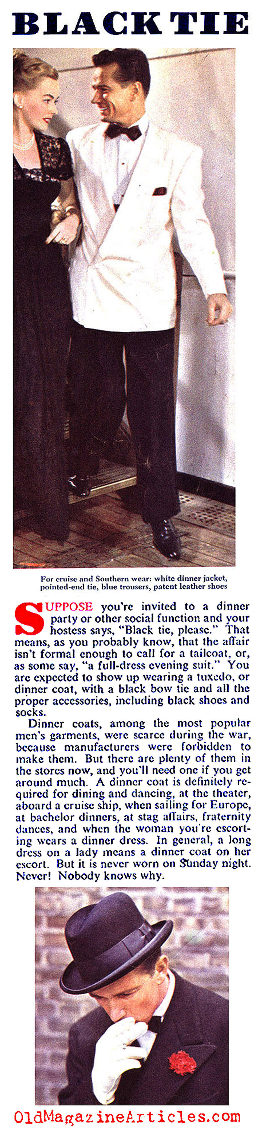 Black Tie, Please (Collier's Magazine, 1947)