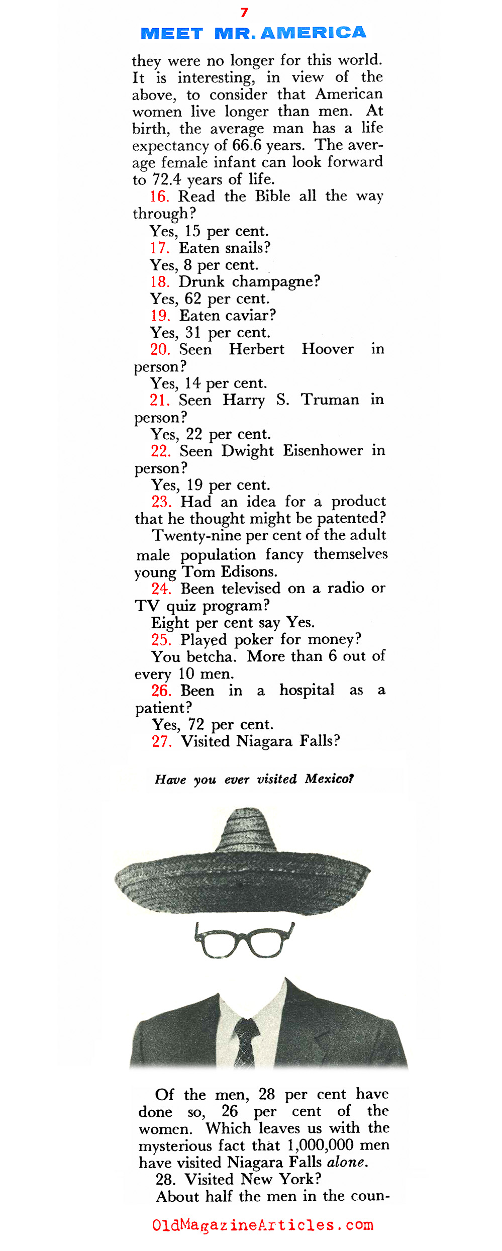 A Profile of ''Mr. America'' (Pageant Magazine, 1955)