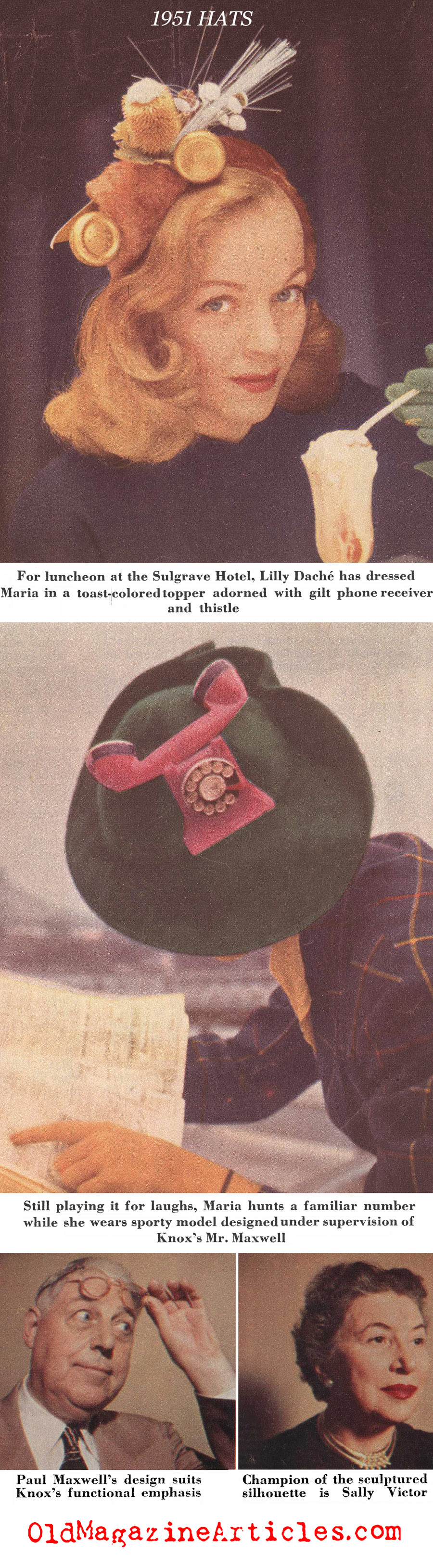 The Milliner's Collaboration (Collier's Magazine, 1951) 