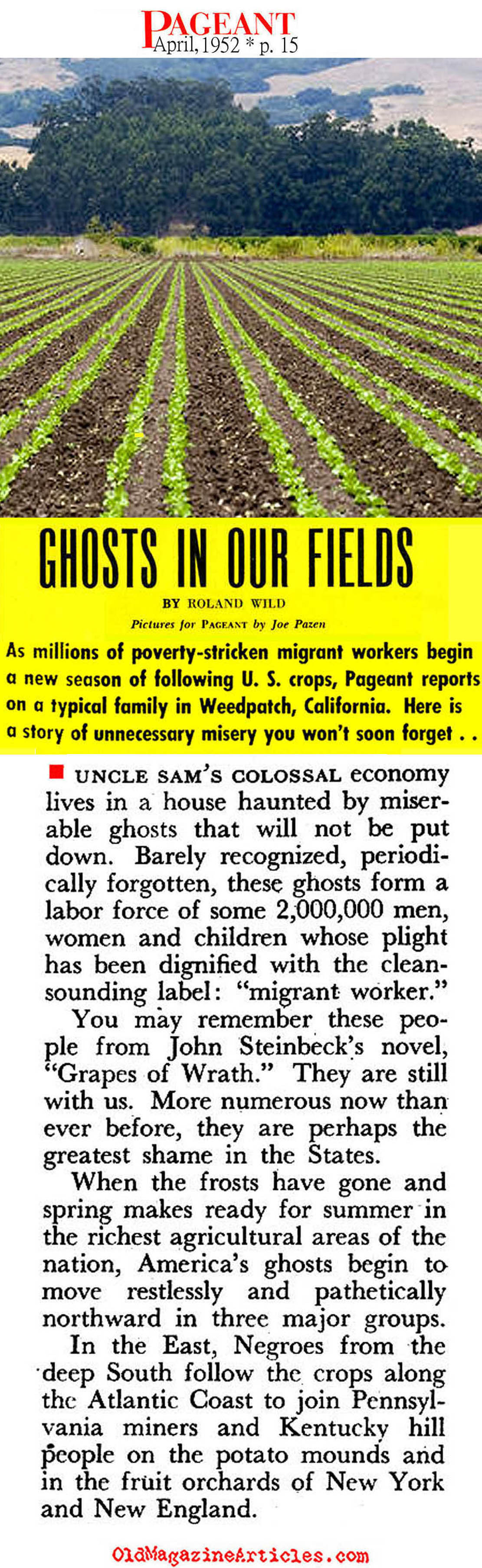 California Farm Labor (Pageant Magazine, 1952)