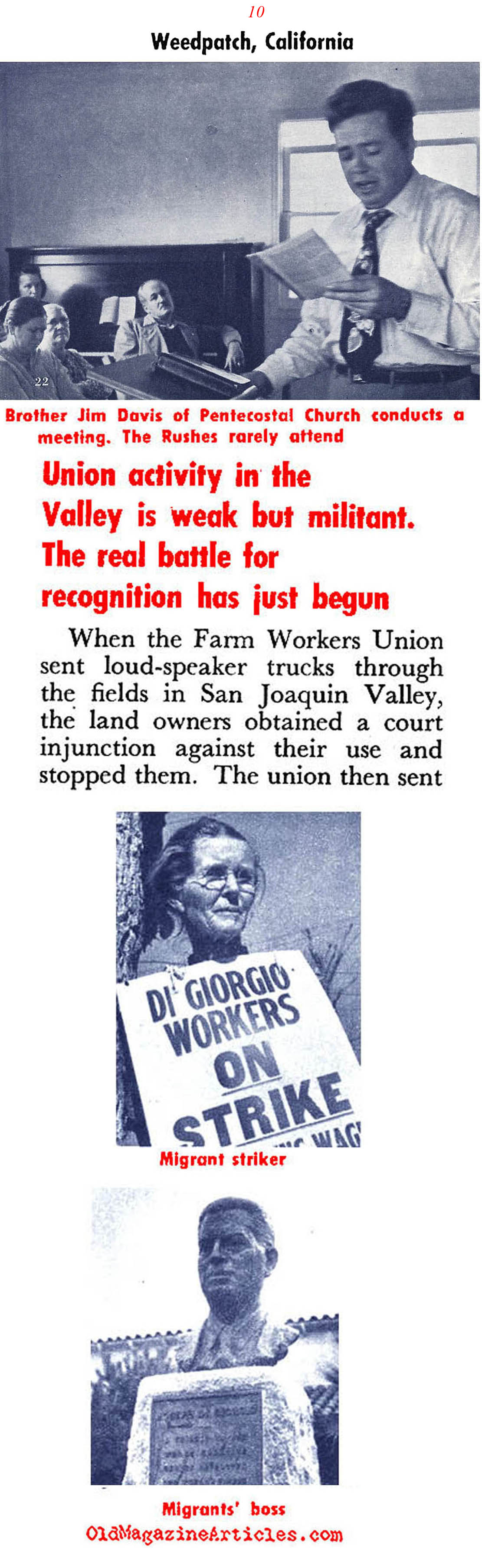 California Farm Labor (Pageant Magazine, 1952)