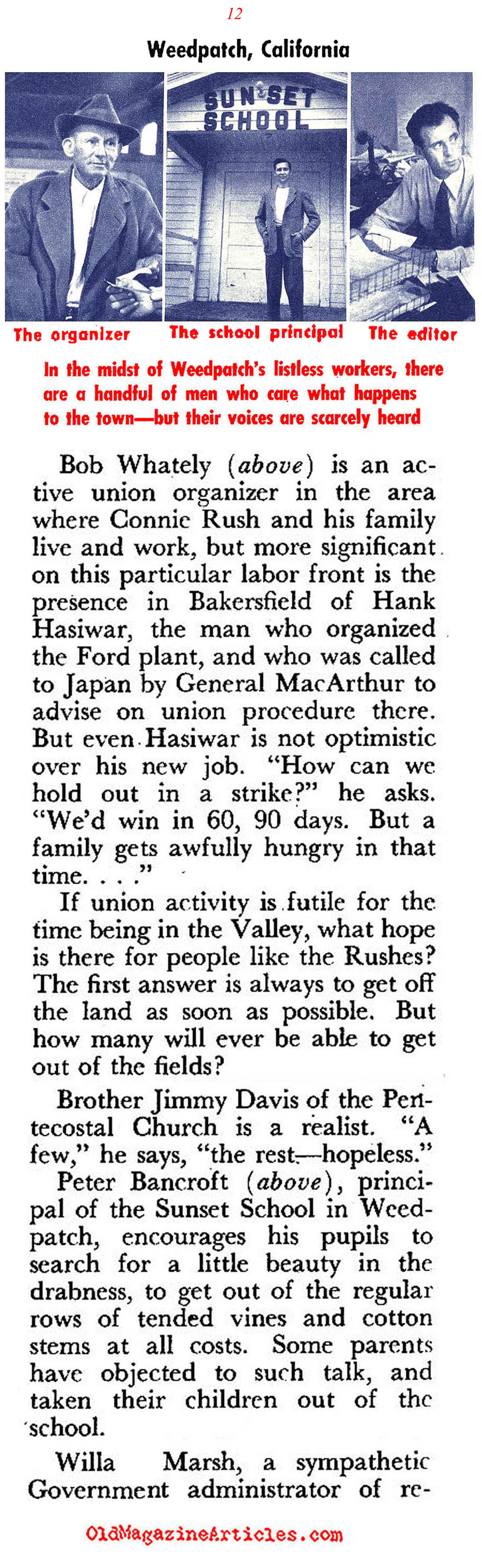 California Farm Labor (Pageant Magazine, 1952)