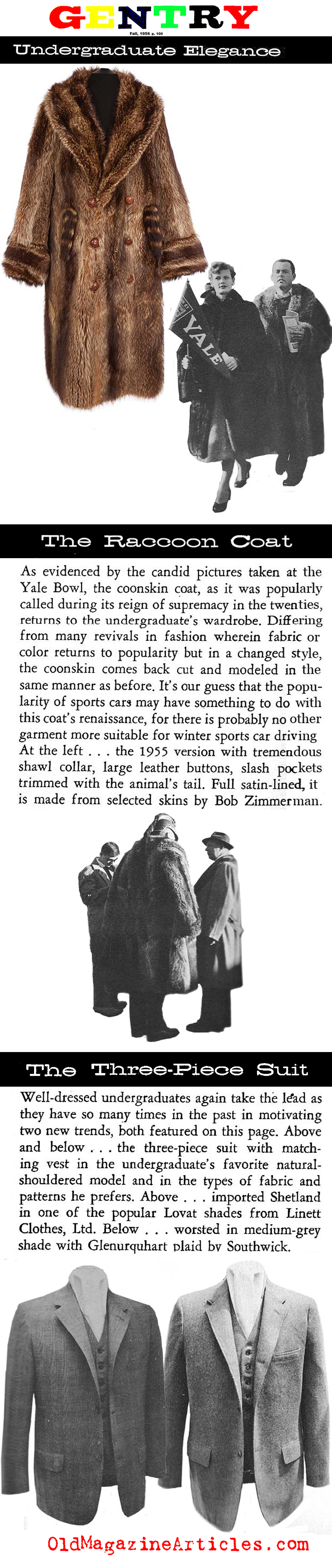  THE RETURN OF THE RACCOON COAT (Gentry Magazine, 1956)