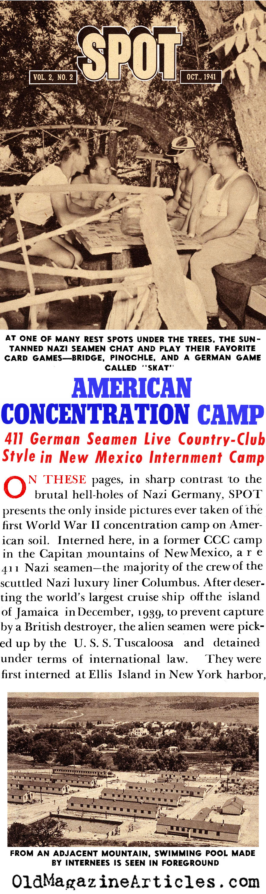 The First Nazi Prisoners (Spot Magazine, 1941)