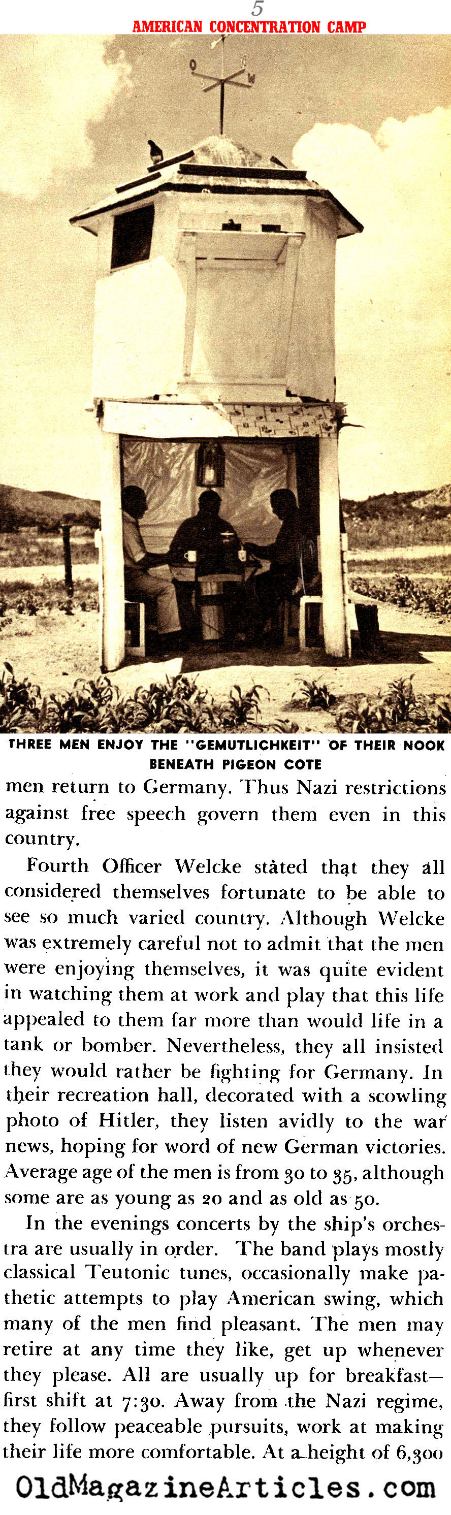 The First Nazi Prisoners (Spot Magazine, 1941)