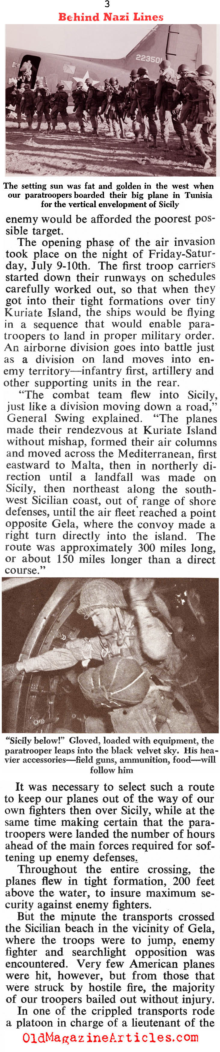 The 82nd Airborne in Sicily (Collier's Magazine, 1943)