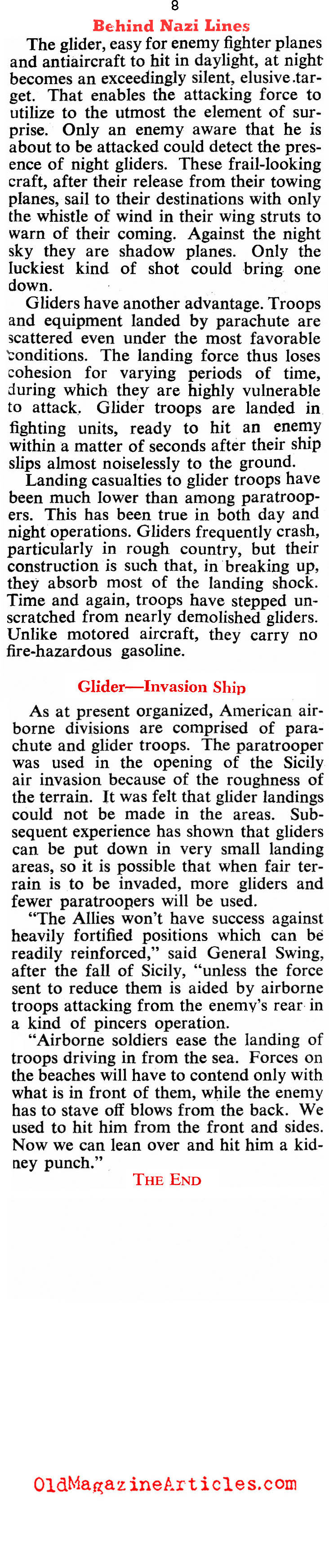 The 82nd Airborne in Sicily (Collier's Magazine, 1943)