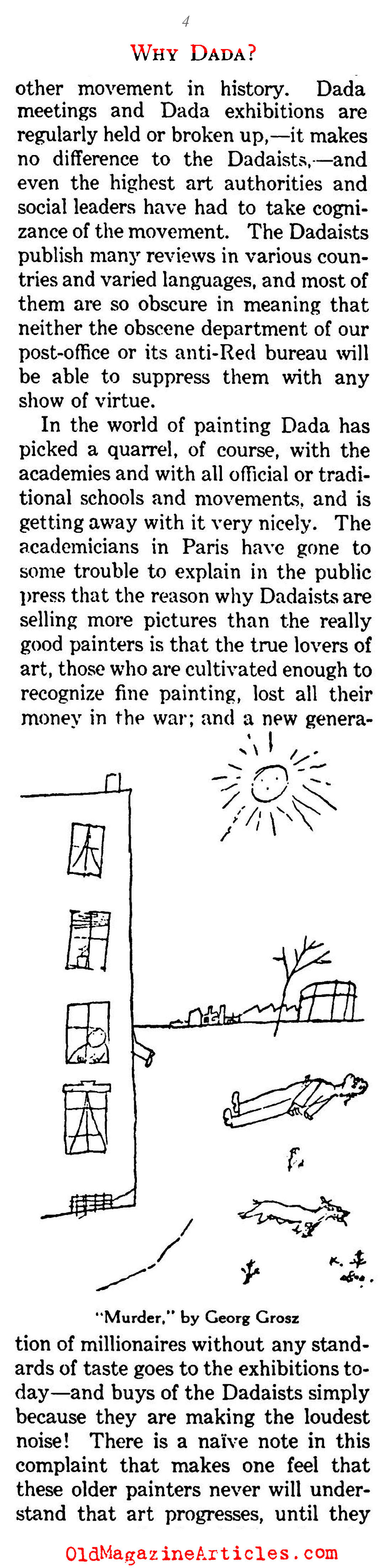 Why Dada? (The Century Magazine, 1922)