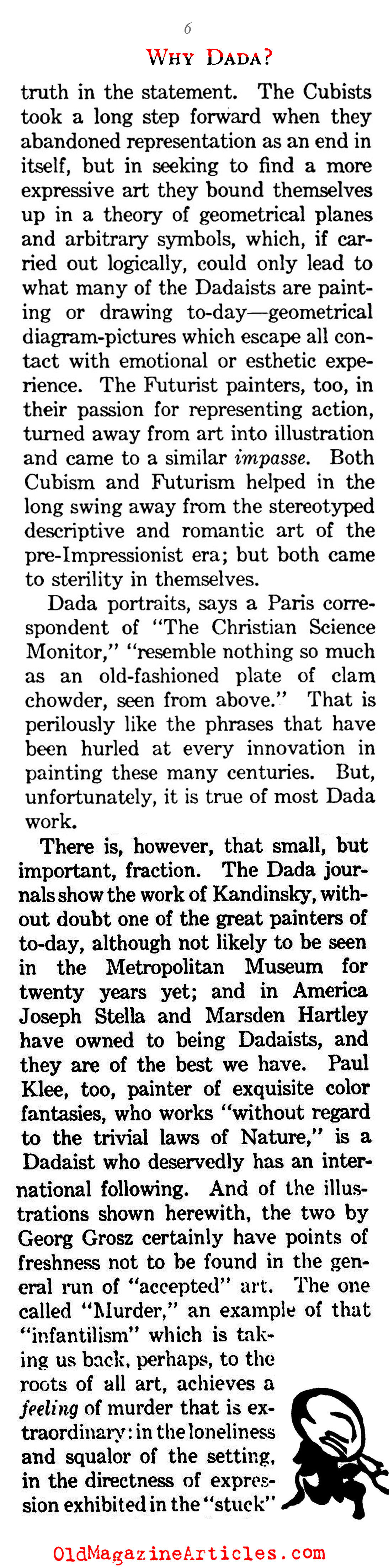 Why Dada? (The Century Magazine, 1922)