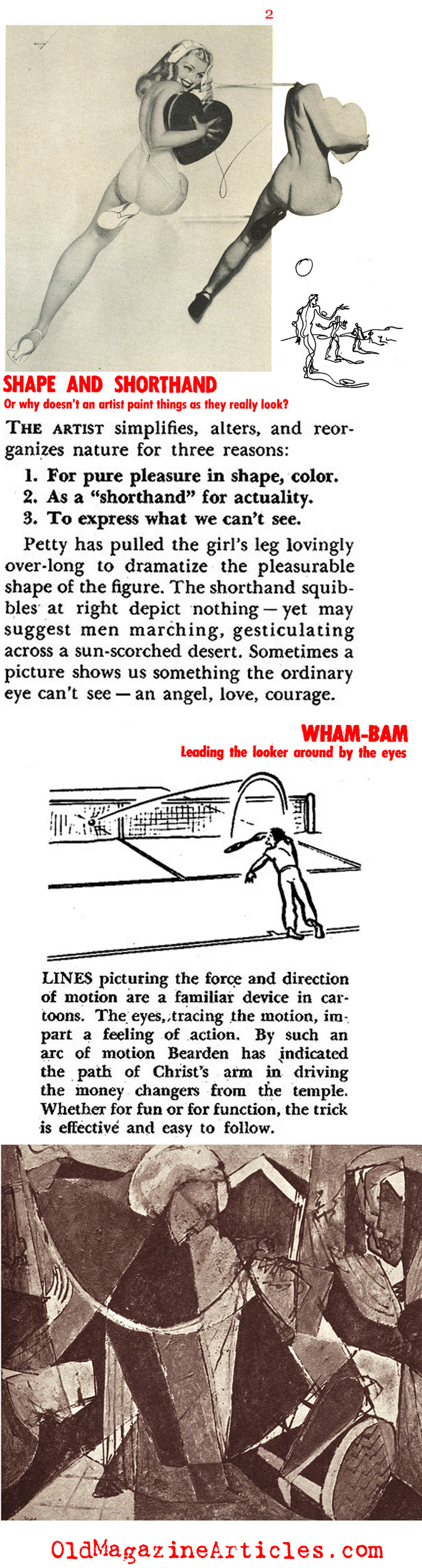 Explaining Abstract Art (Pageant Magazine, 1950)