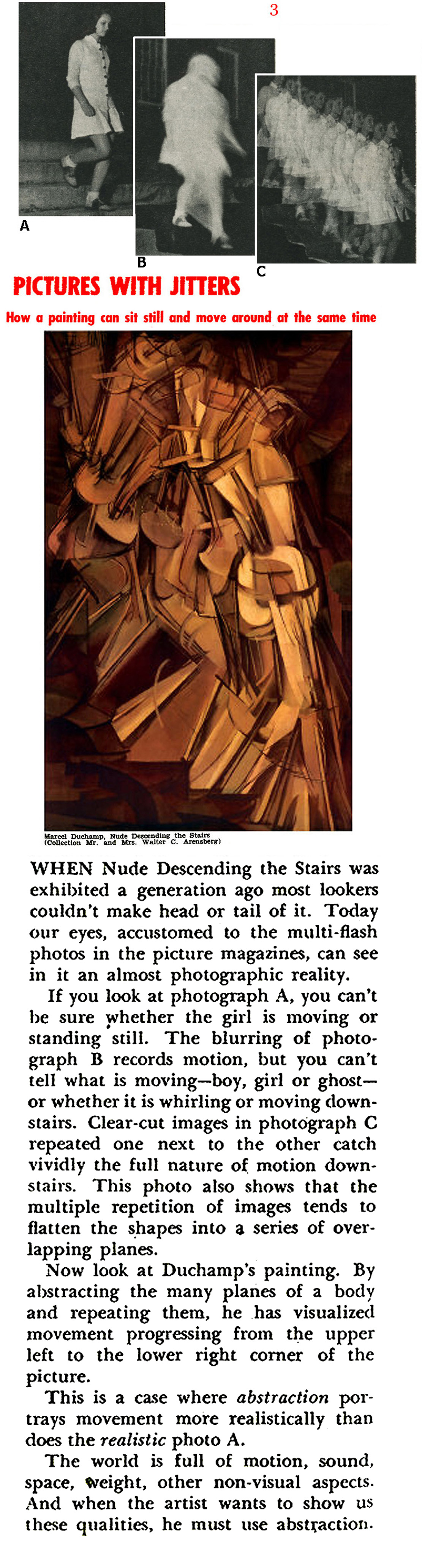 Explaining Abstract Art (Pageant Magazine, 1950)