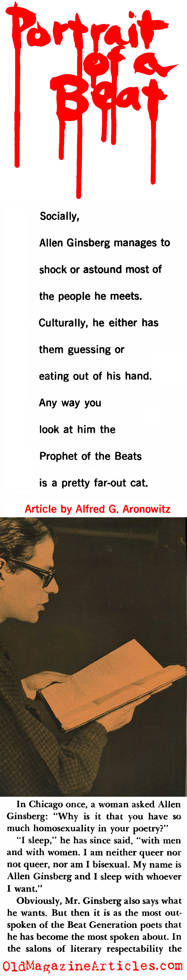 The Prophet of the Beats (Nugget Magazine, 1960)