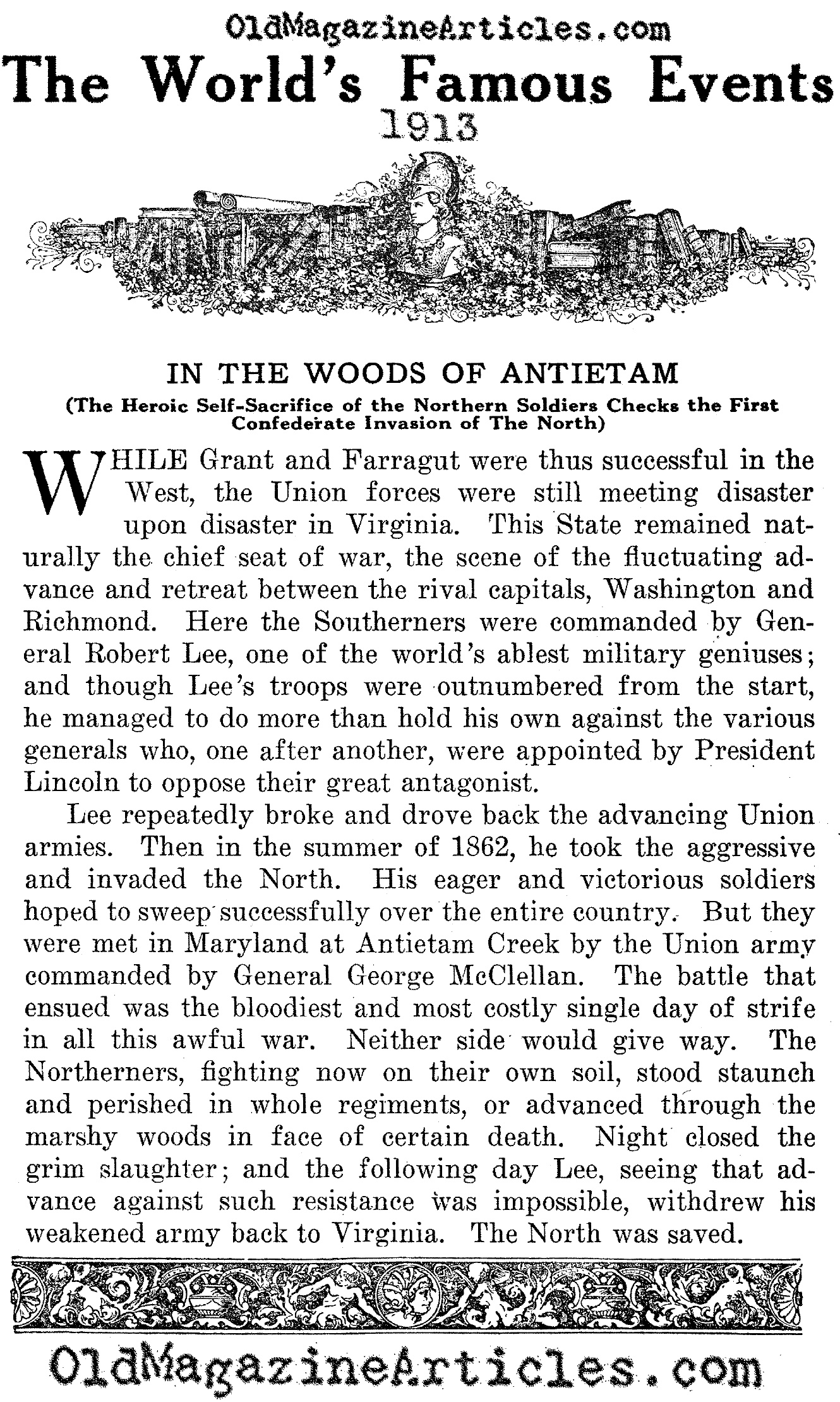 Antietam (Famous Events, 1913)