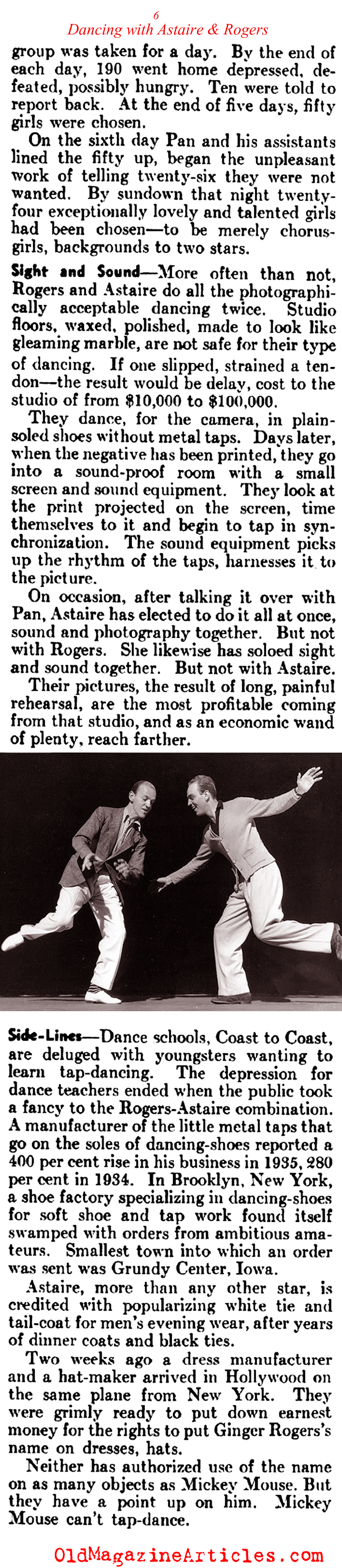 This Guy Coached Astaire and Rogers (Literary Digest, 1936)