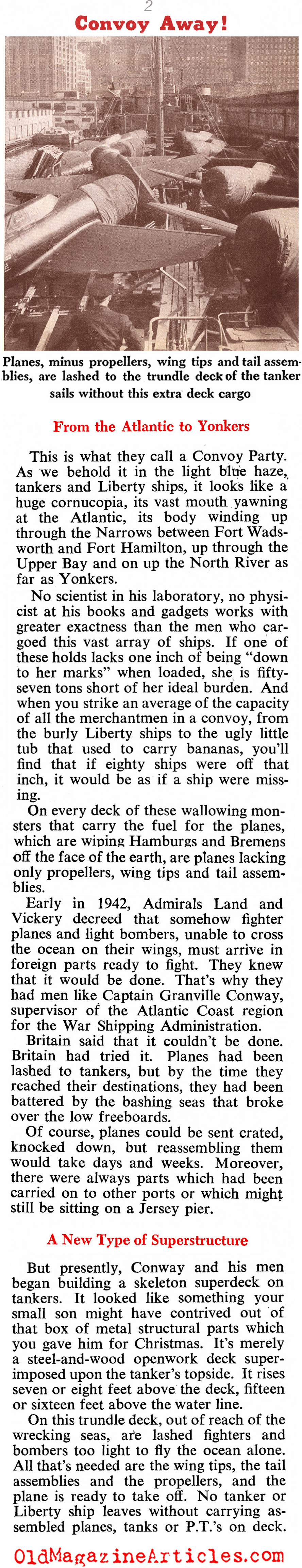 The Atlantic Convoys (Collier's Magazine, 1944)