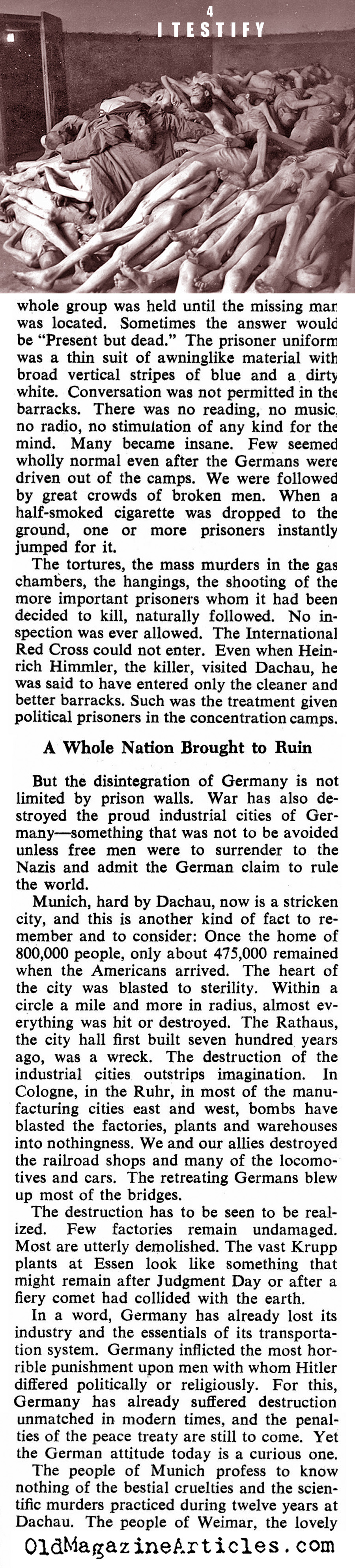 Testimony (Collier's Magazine, 1945)