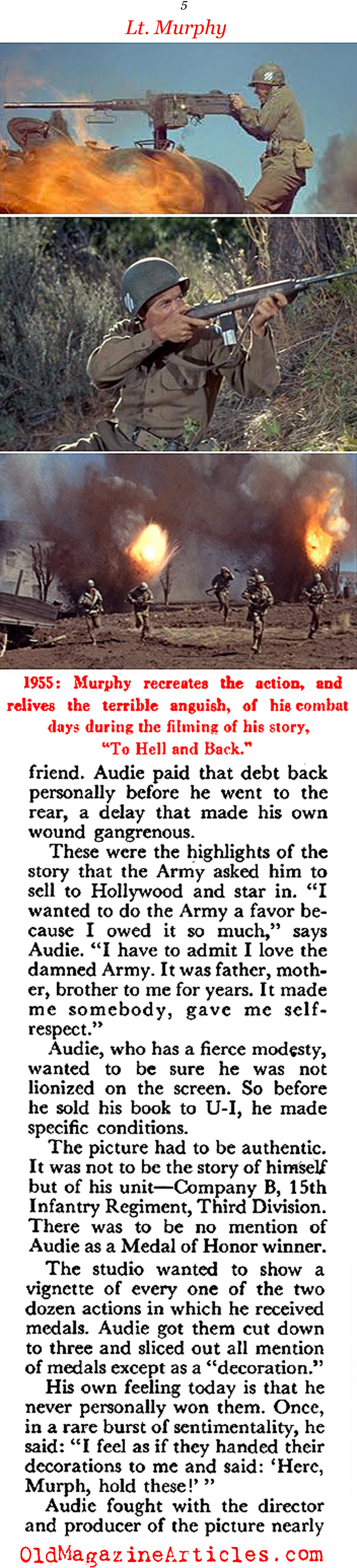 Audie Murphy: the Most Decorated  (Coronet Magazine, 1955)