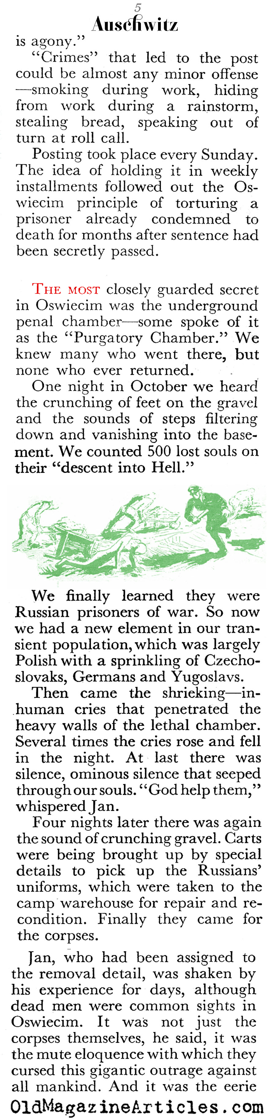 Auschwitz (Coronet Magazine, 1945)