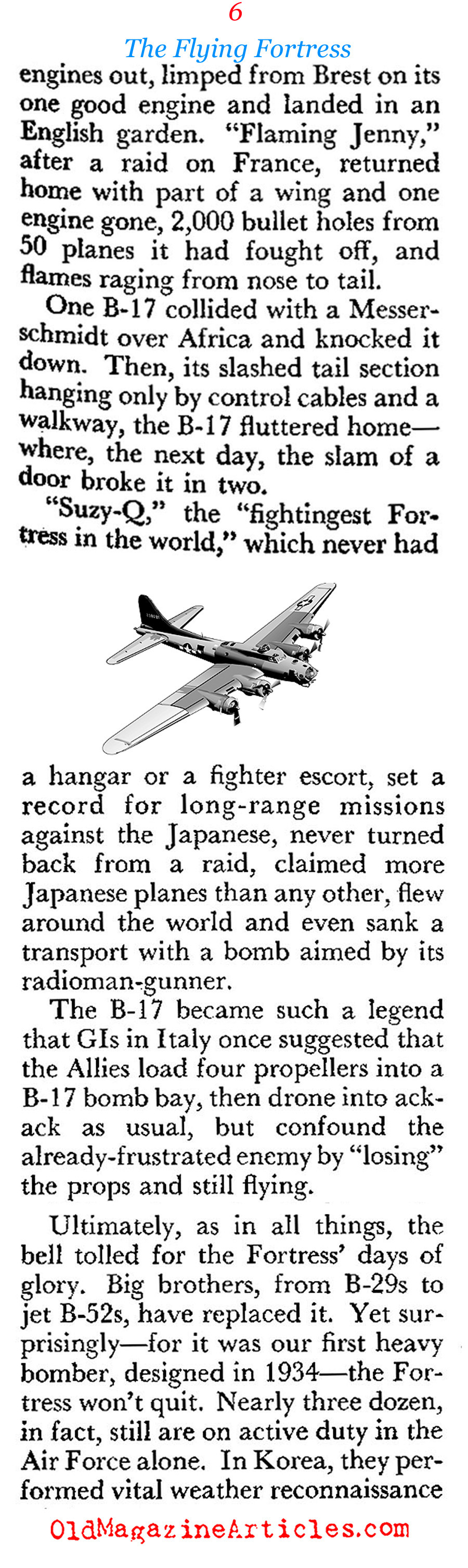 The B-17 (Coronet Magazine, 1959)