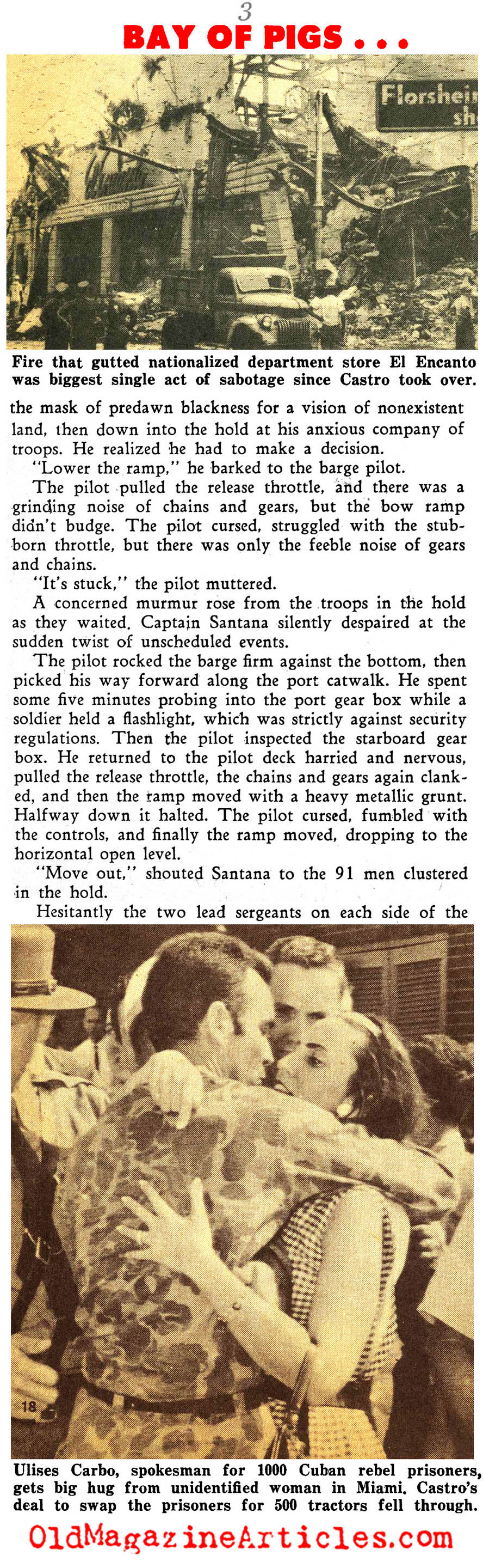 Disaster at the Bay of Pigs (Sir! Magazine, 1962)