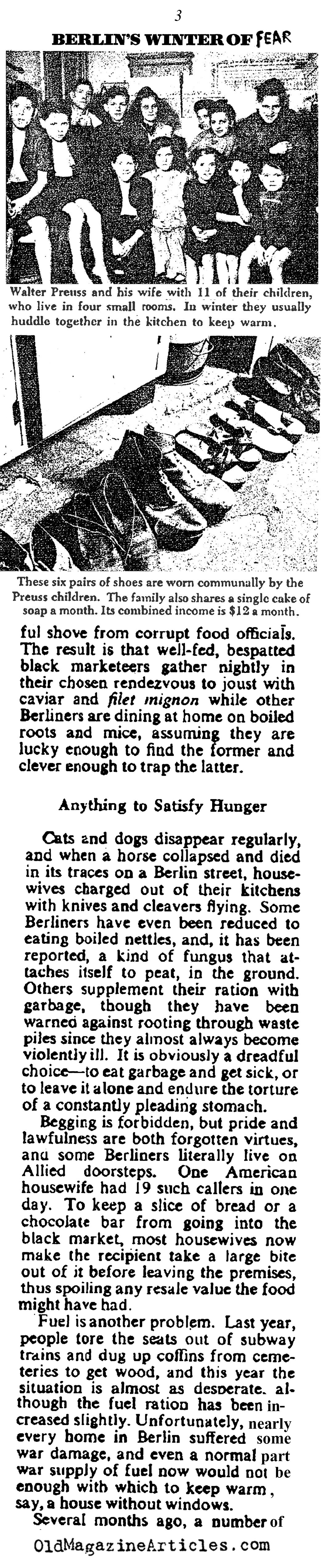 Fear in Post-War Berlin (Collier's Magazine, 1948)