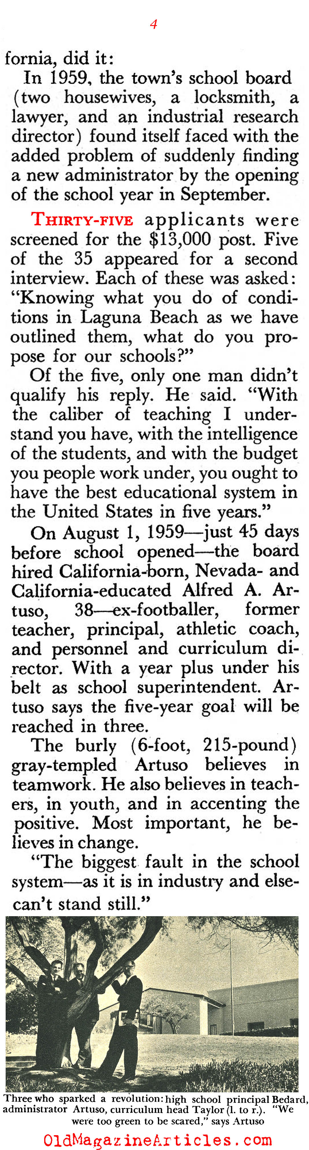 How One School Turned Itself Around (Pageant Magazine, 1961)