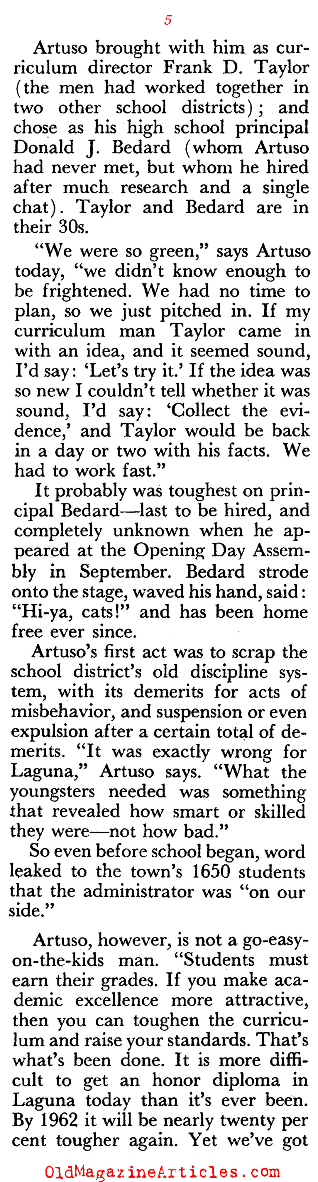 How One School Turned Itself Around (Pageant Magazine, 1961)