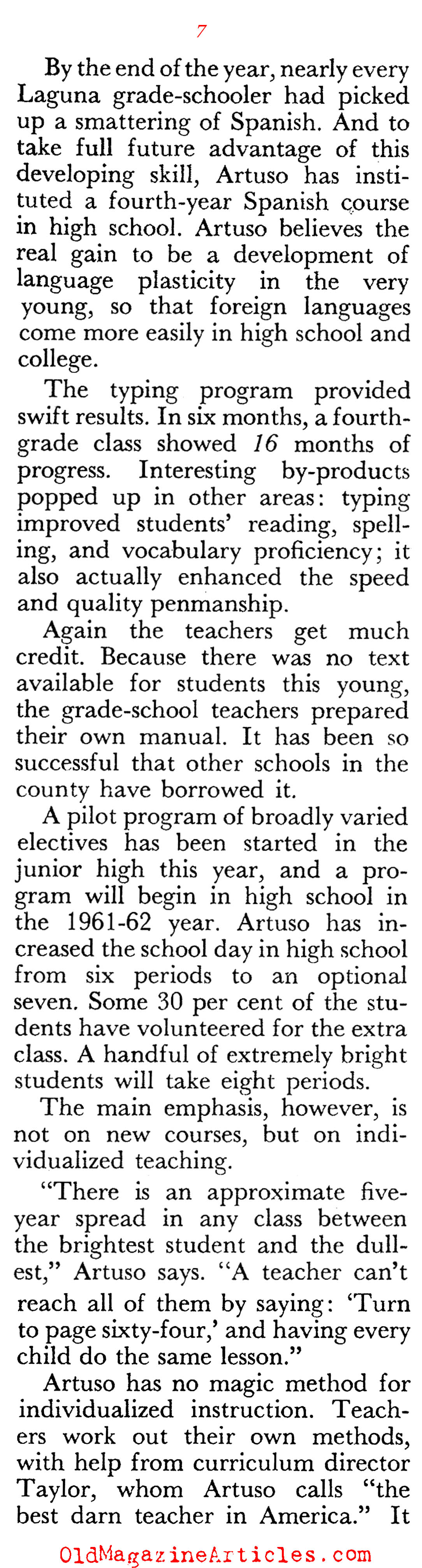 How One School Turned Itself Around (Pageant Magazine, 1961)