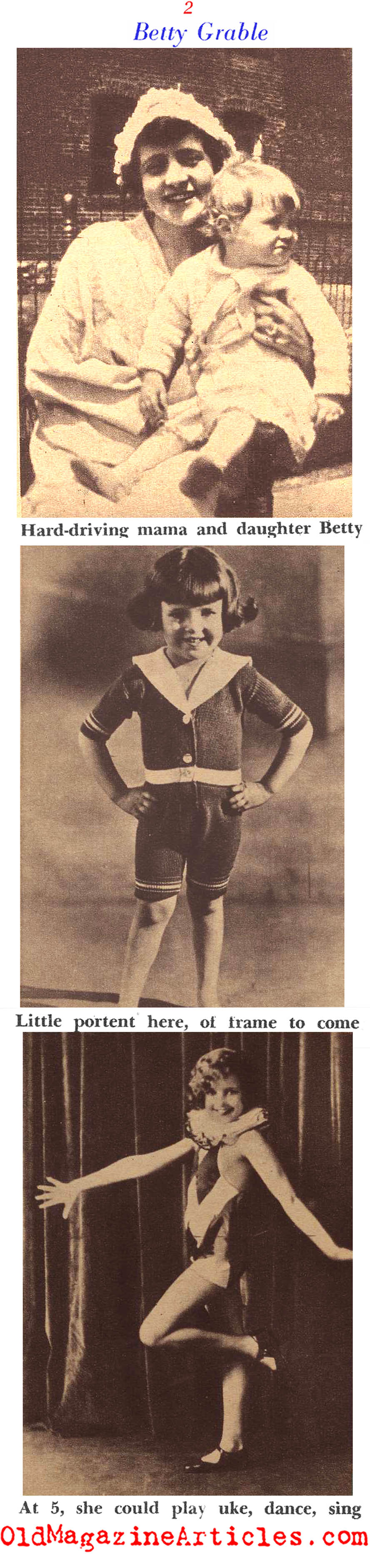 Betty Grable (Pageant Magazine, 1952)