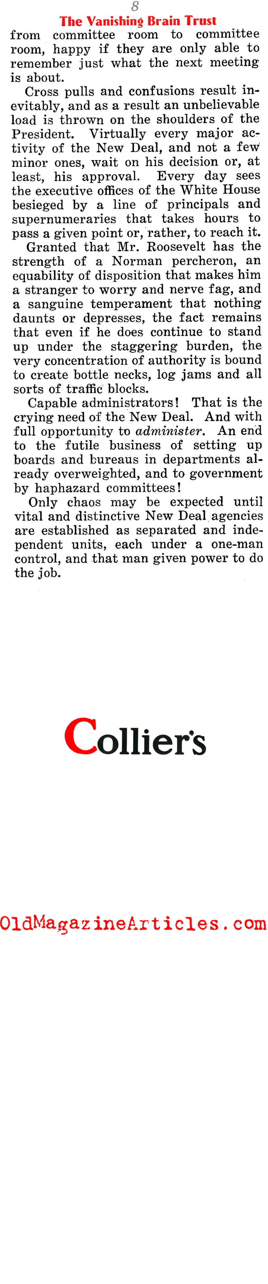 Amateurs All (Collier's Magazine, 1935)