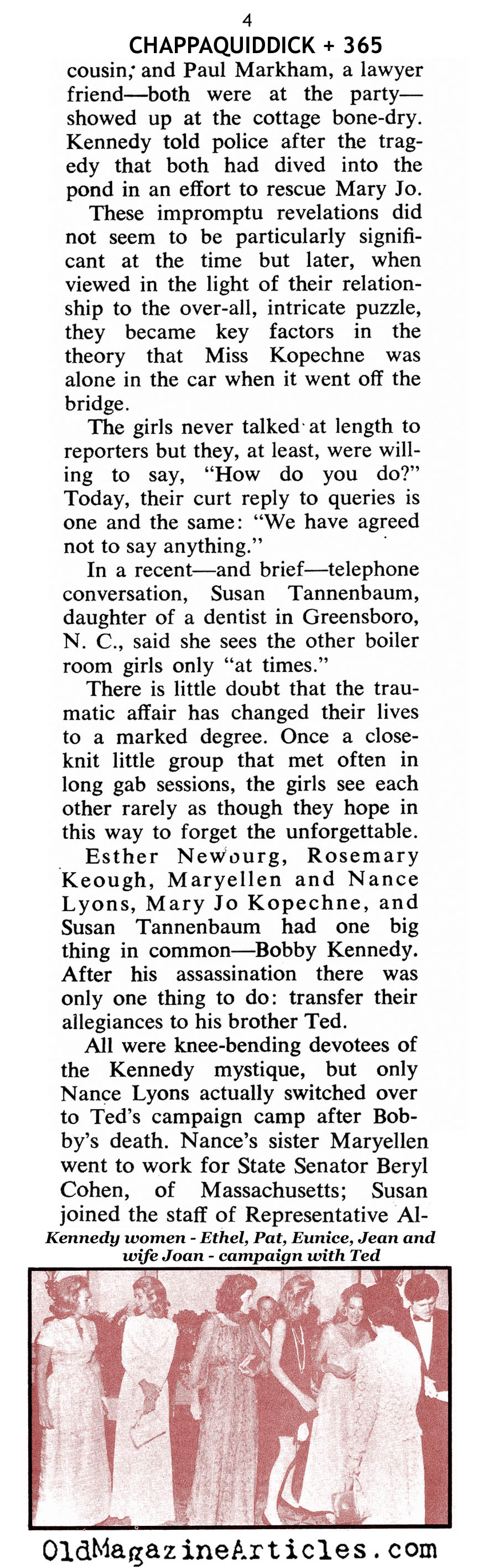 Chappaquiddick Cover-Up (Coronet Magazine, 1970)