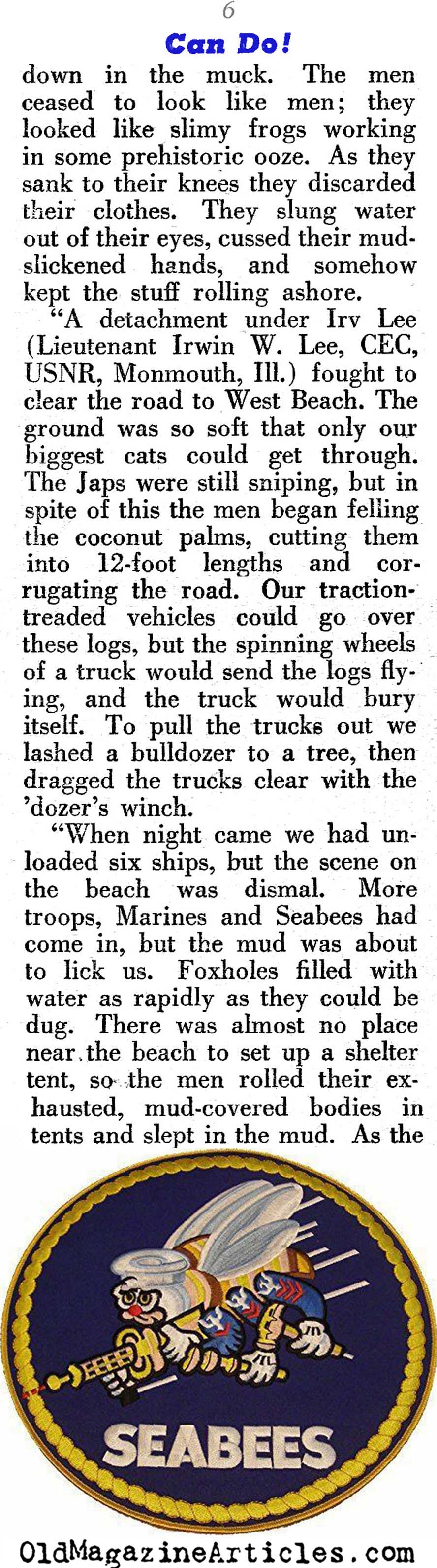 The Seabees (Pageant Magazine, 1944)