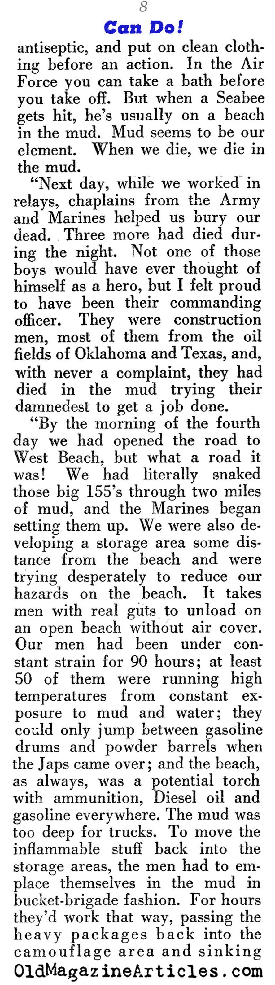 The Seabees (Pageant Magazine, 1944)