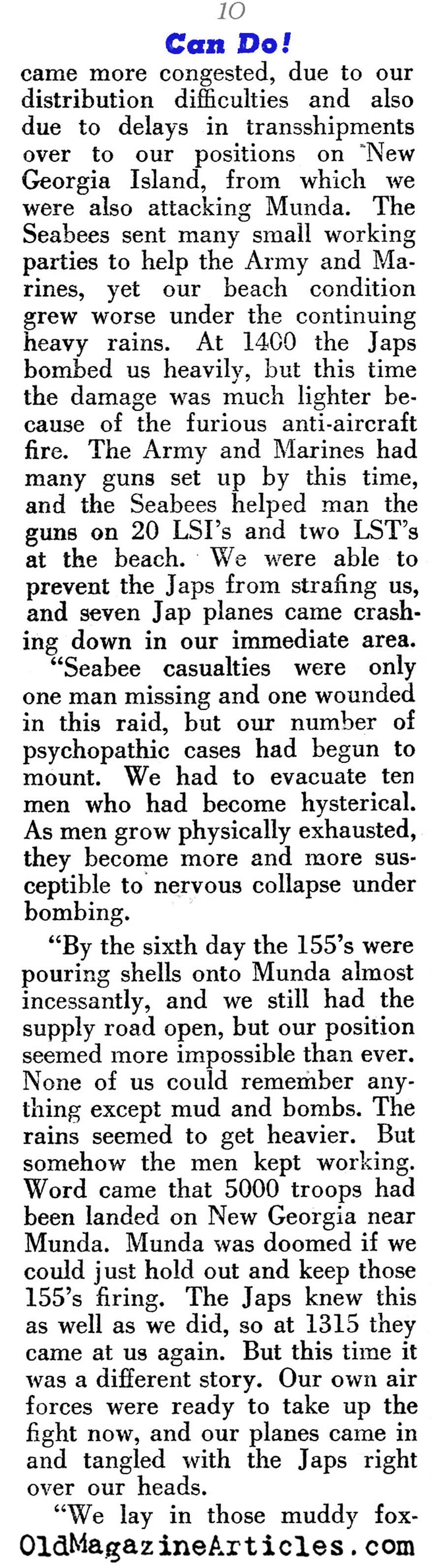 The Seabees (Pageant Magazine, 1944)