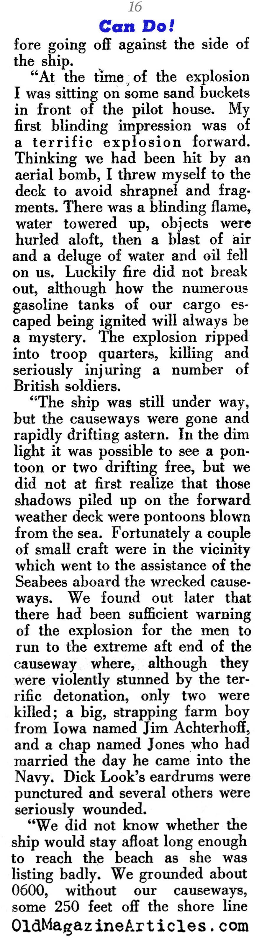 The Seabees (Pageant Magazine, 1944)