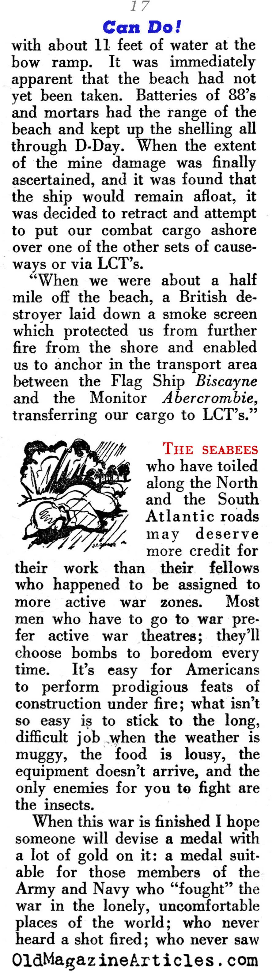 The Seabees (Pageant Magazine, 1944)