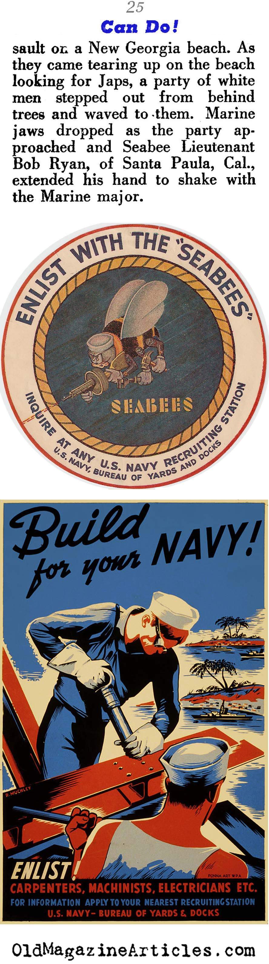 The Seabees (Pageant Magazine, 1944)