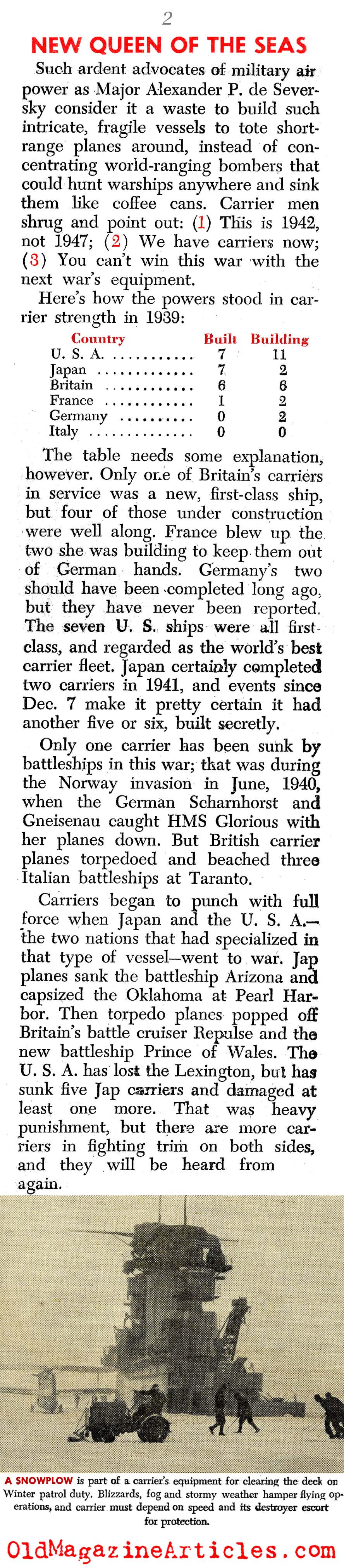 A New Kind of Naval Warfare (PM Tabloid, 1942)