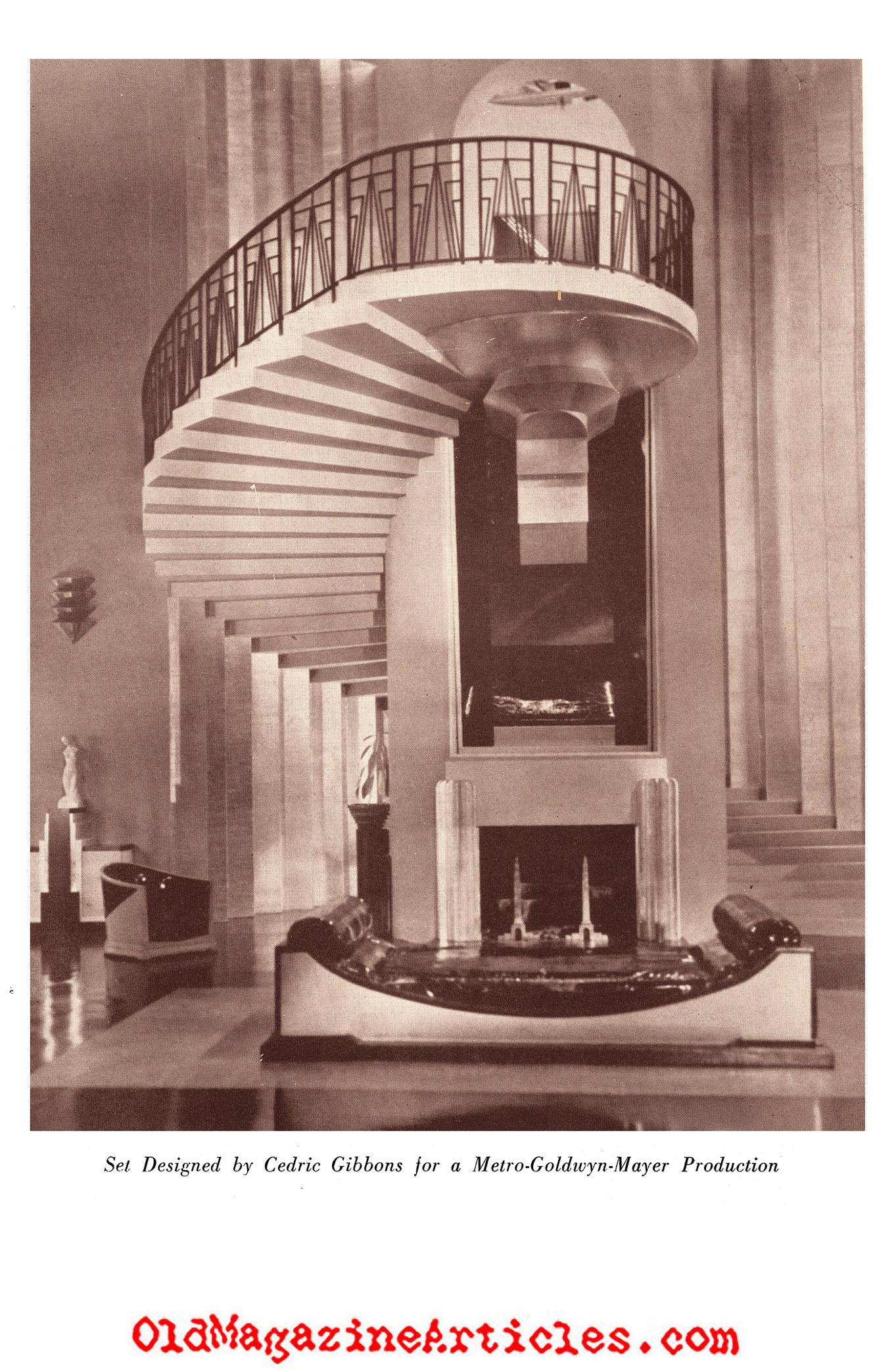 Cedric Gibbons: Production Designer (Creative Art Magazine, 1932)