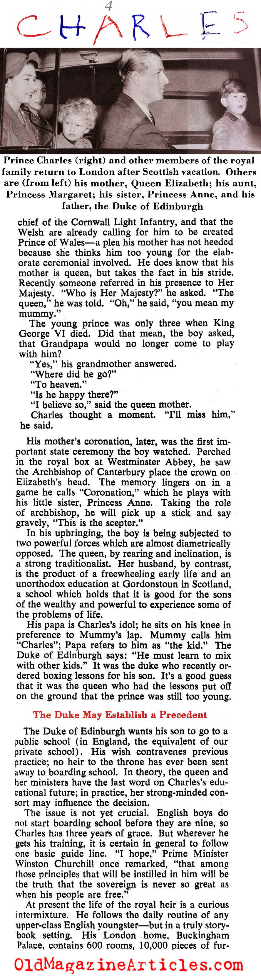 Her First Born (Collier's Magazine, 1955)